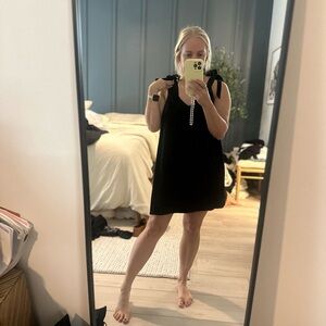 Topshop Black Stylish Mini Dress